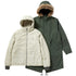 FRED PERRY J6504 638 FIELD GREEN 2 in 1 ZIP-IN LINER PARKA S